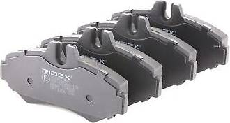 Ridex Brake Pad Set Rear Axle