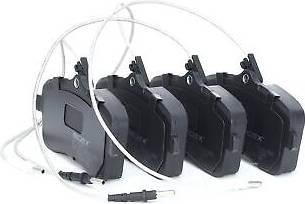 Ridex Brake Pad Set Front Axle Wear Sensor