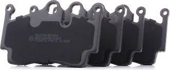 Ridex Brake Pad Set Rear Axle