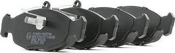 Ridex Brake Pad Set Rear Axle 402B0978