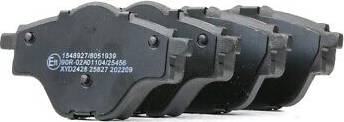 Ridex Brake Pad Set Rear Axle