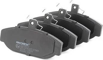 Ridex Brake Pad Set Front Axle