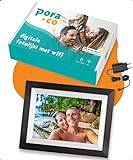 Pora & Co Digital Photo Frame WiFi Frameo App 8 Inch
