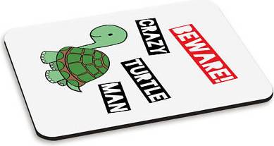 Gift Base crazy turtle man pc computer