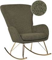 Beliani Retro Traditional Rocking Chair