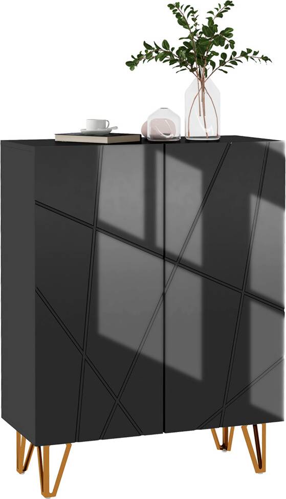 Homcom Cabinet with Soft-Close Shoe Rack