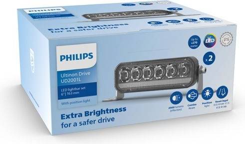 Light bar led Philips Ultinon Drive 2001L LED Light Bar Set
