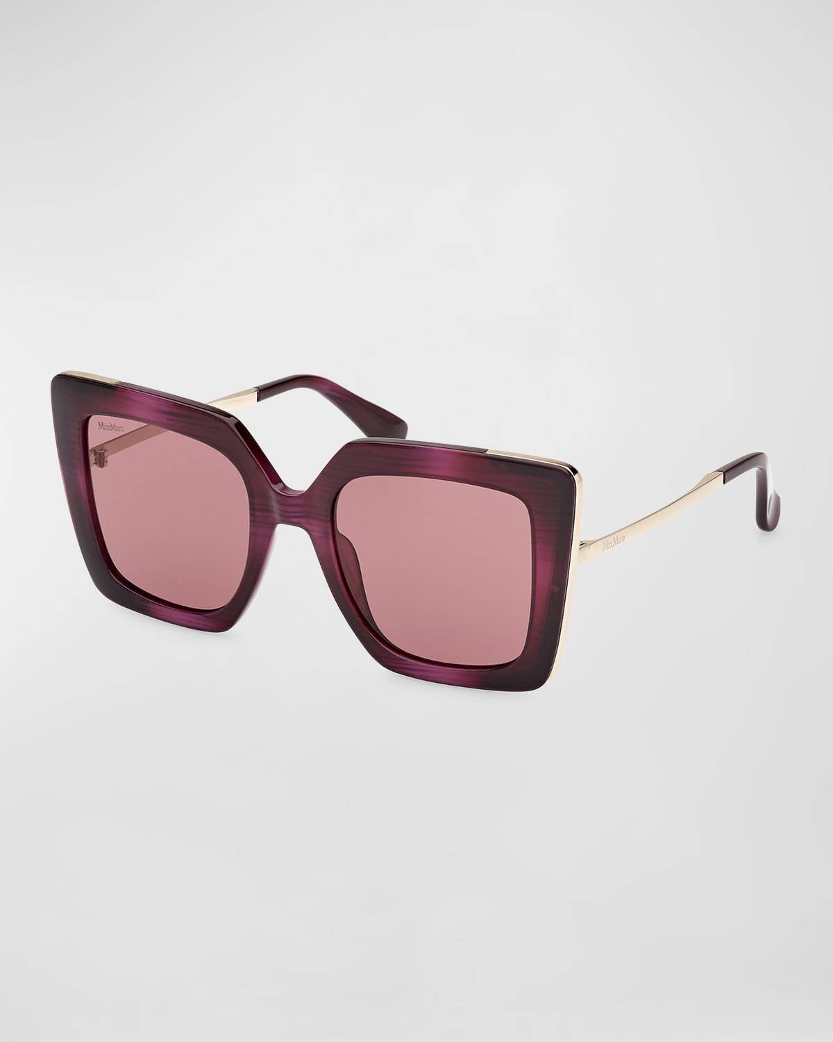Max Mara Design4 Sunglasses - Injected Violet
