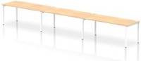Impulse Bench Single Row 3 Maple Writing Desk