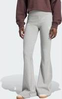 Adidas leggings dam adidas Essentials Rib Flared Leggings - Grå