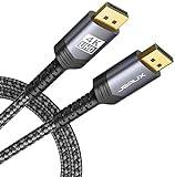 Jsaux DisplayPort Cable 3M Nylon Braided Compatible