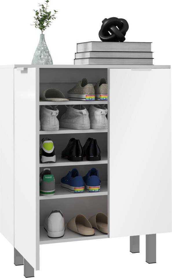 Homcom Cabinet with Soft-Close Shoe Rack 76x95cm