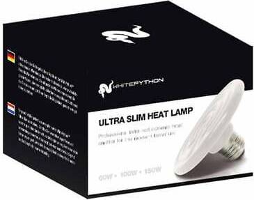 White Python python ultra slim ceramic reptile vivarium heat