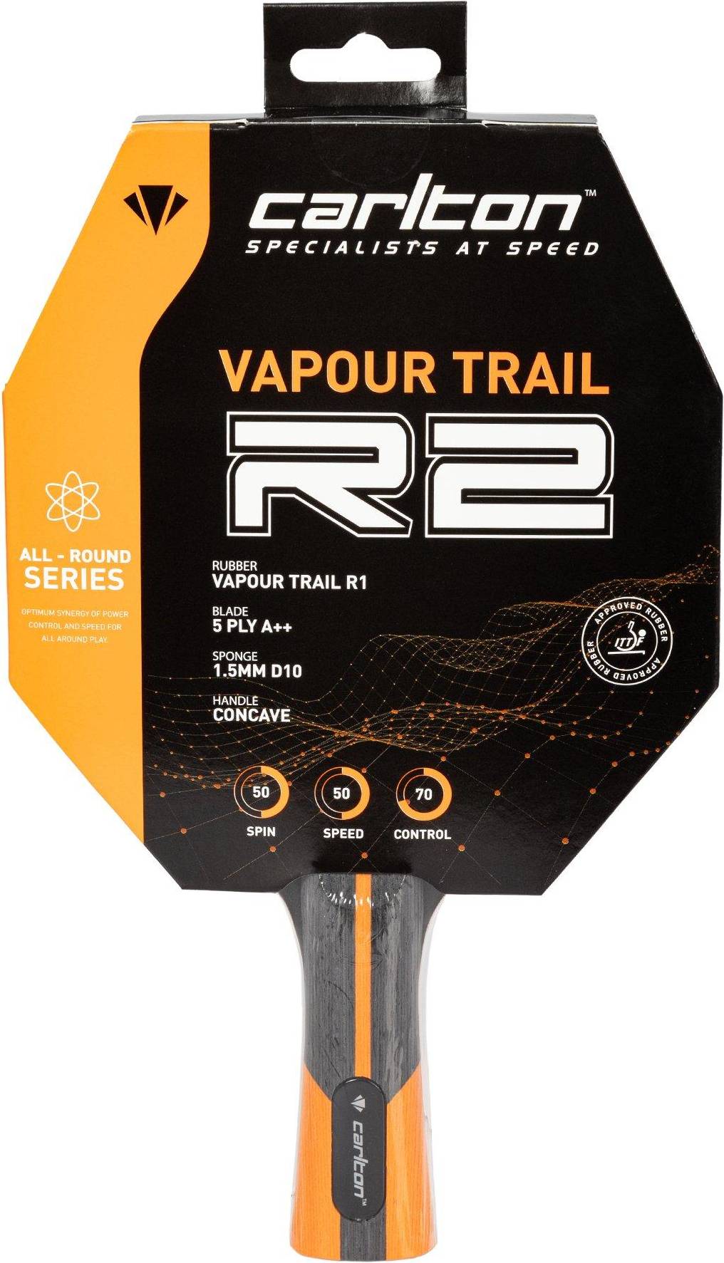 Vapour Trail R2 Table Tennis Bat