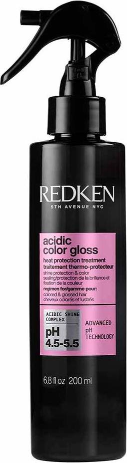 Acidic Color Gloss Heat Protection Leave-In Treatment