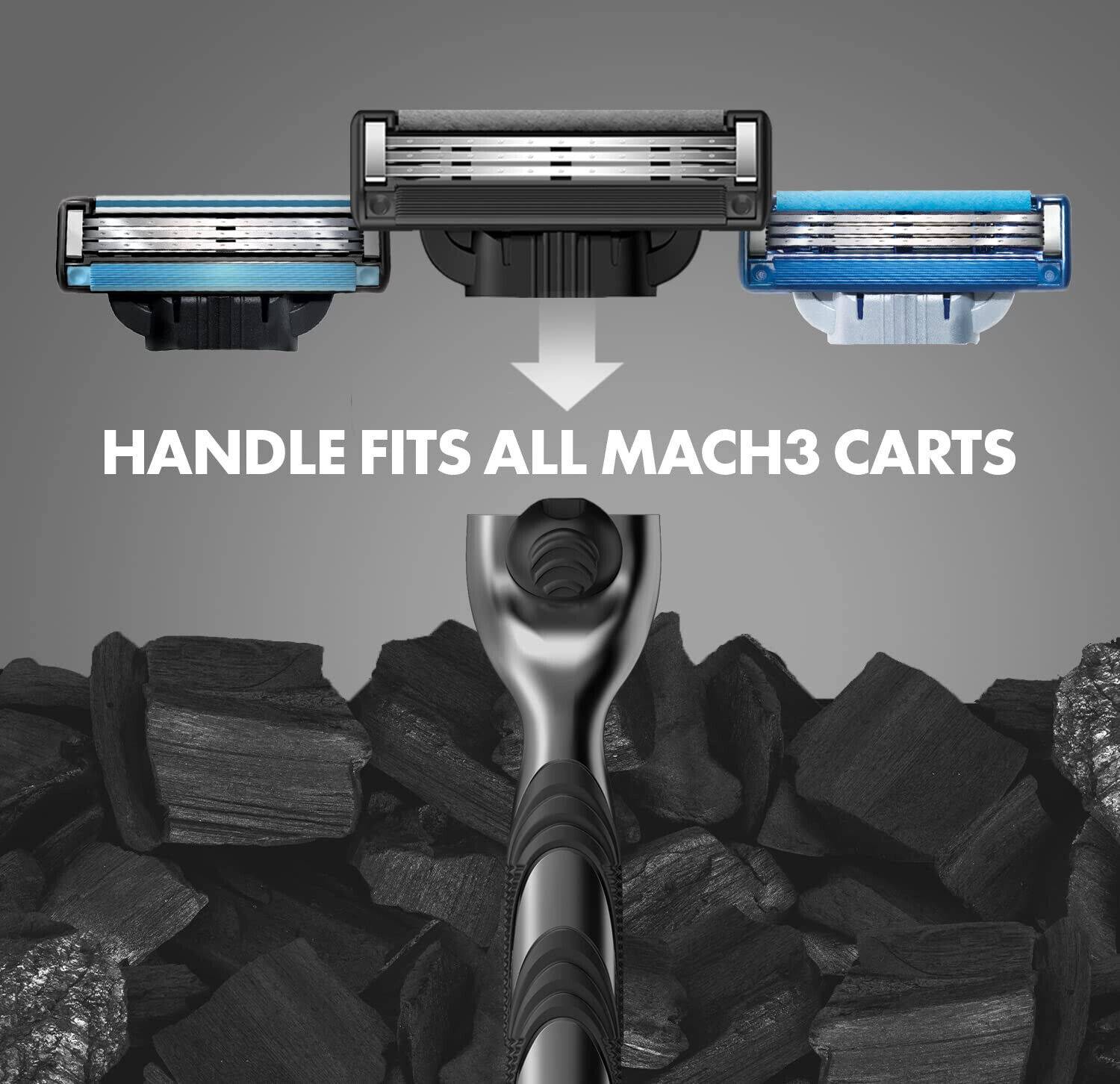 Gillette mach3 Gillette Mach3 Charcoal Shaving Razor