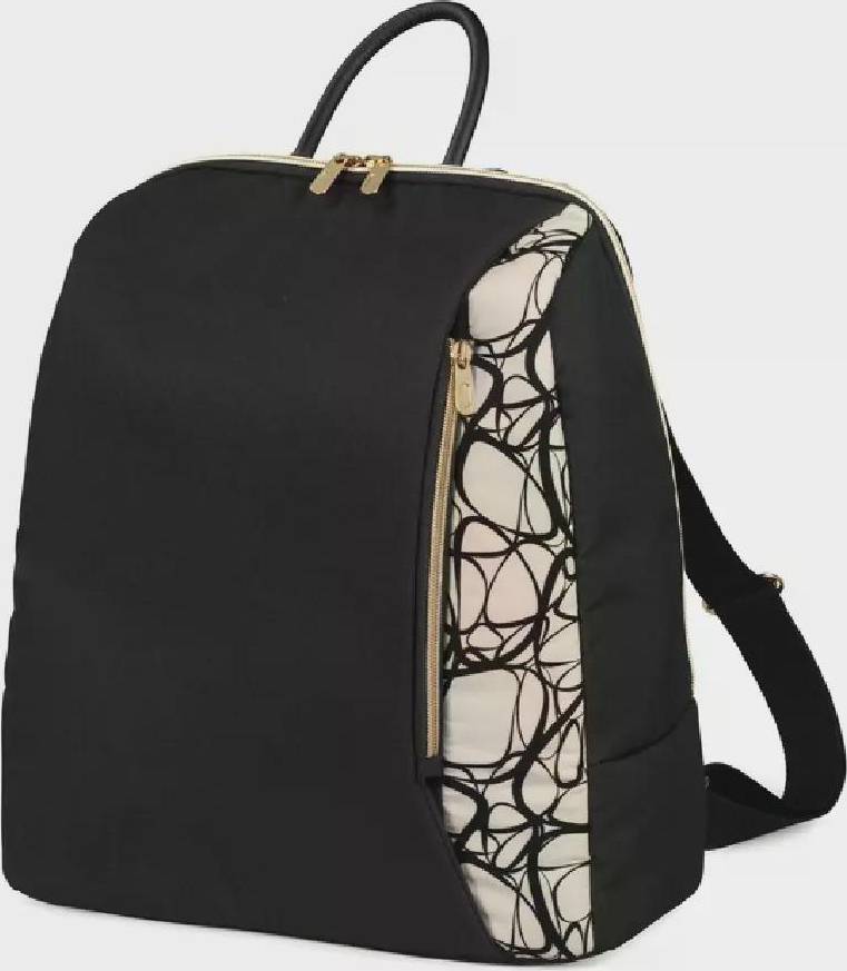 Peg-Pérego Backpack Changing Bag-Graphic Gold