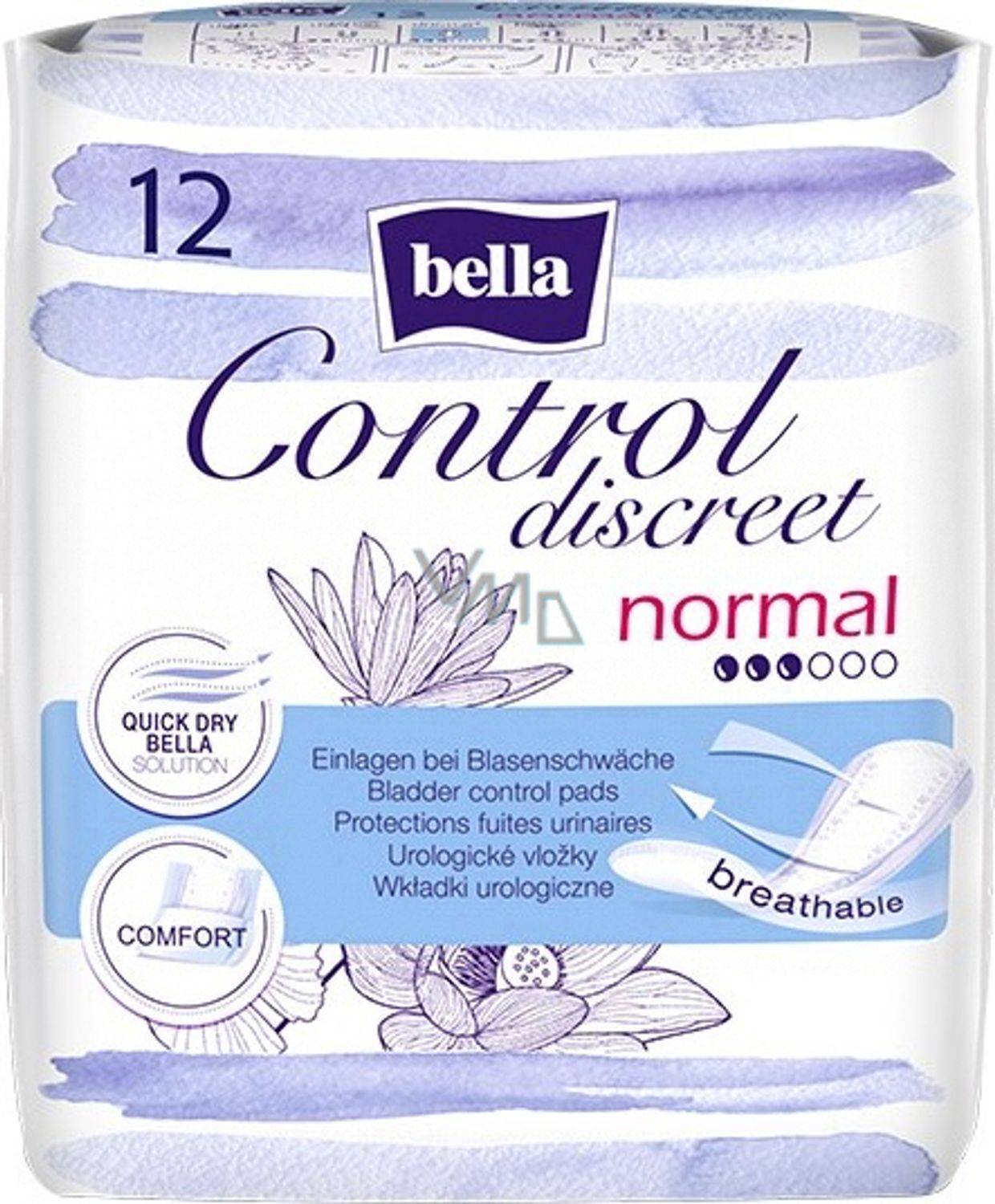 Control Discreet Incontinence Pads Mild Bladder Weakness
