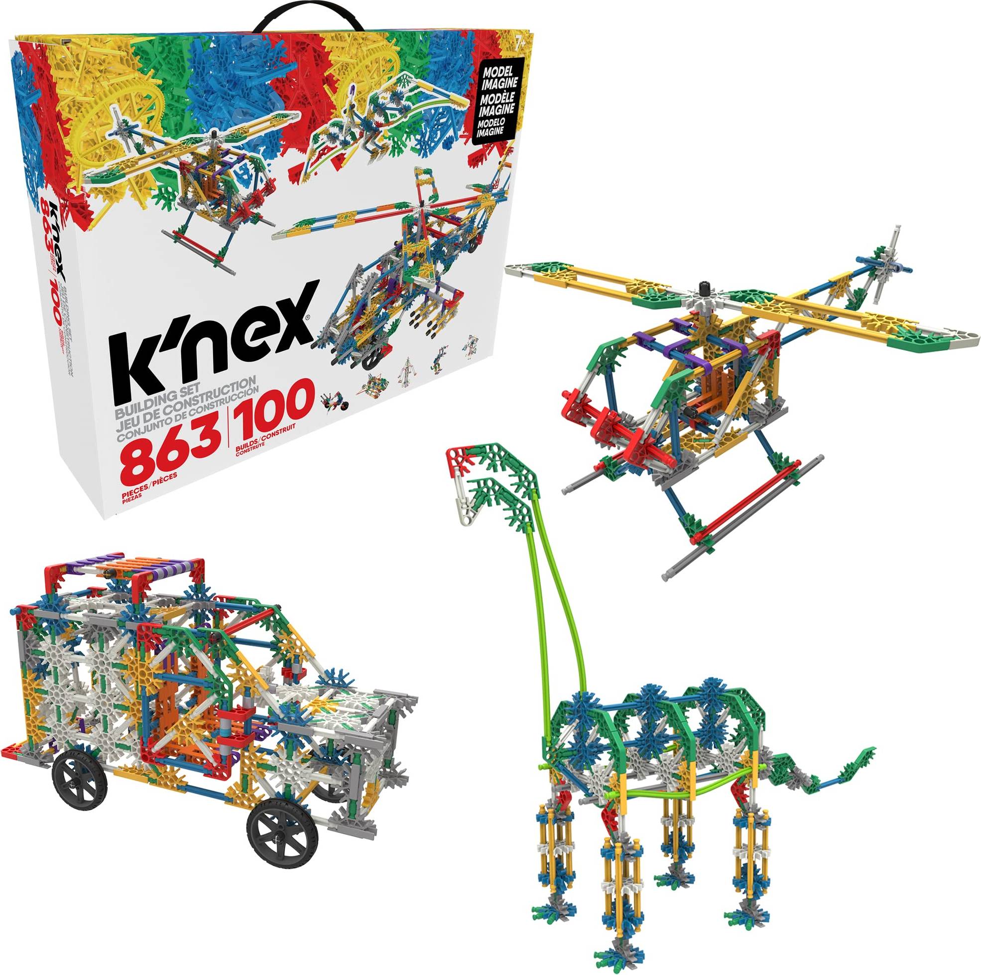 K'NEX 100 Model Imagine Building Set