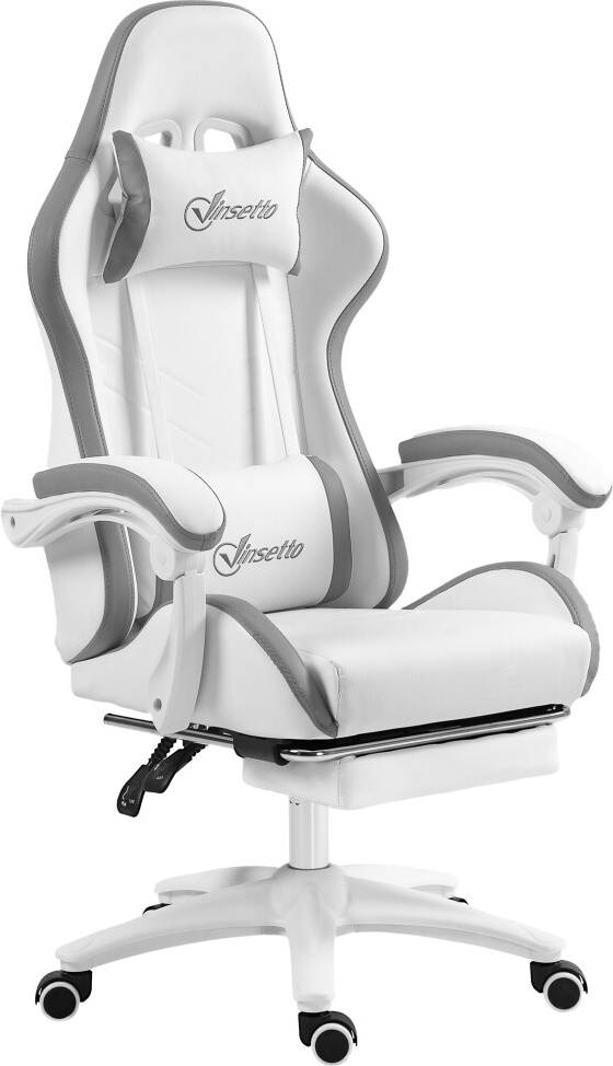 Vinsetto Racing Style Gaming Chair with Reclining Function Footrest