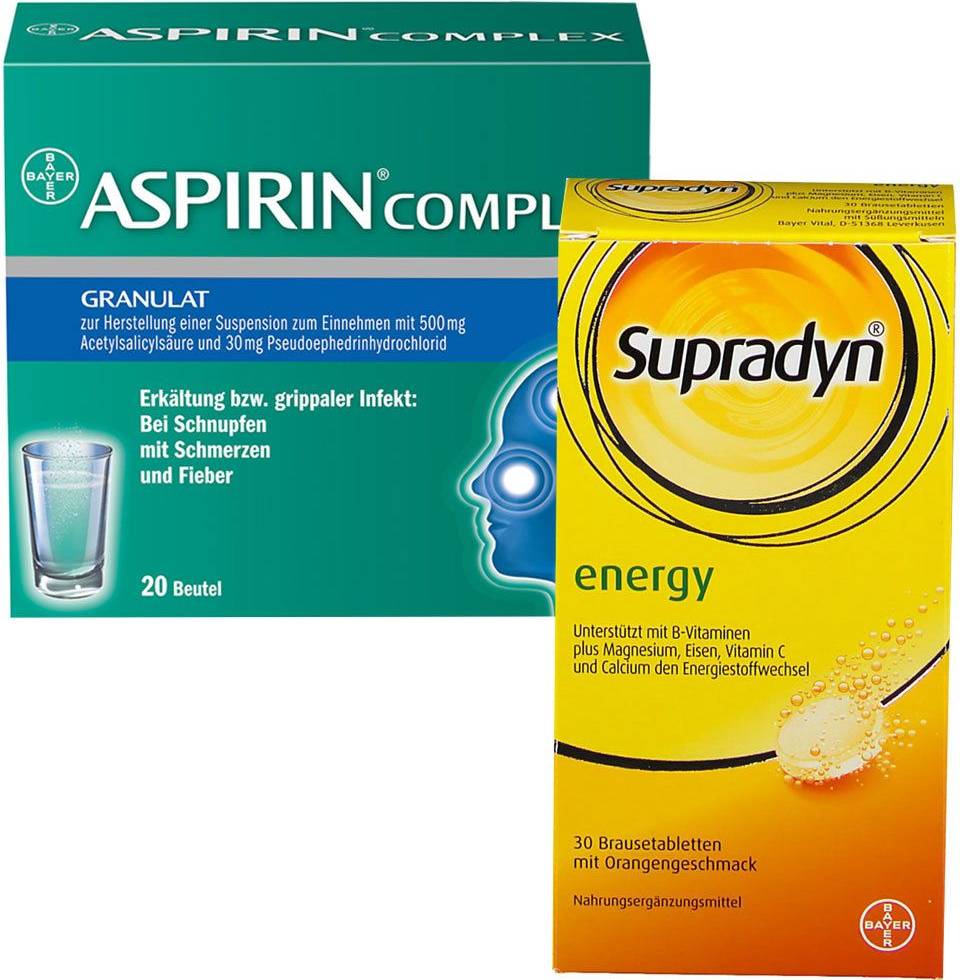 Aspirin Complex + Supradyn Energy Set