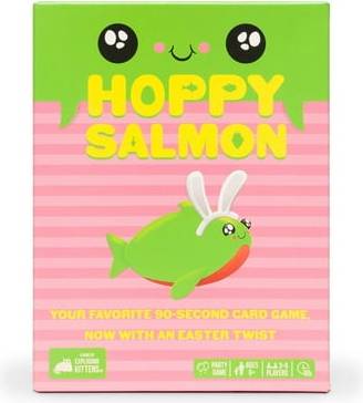 Exploding Kittens Exploding Kittens Presents Hoppy Salmon Quick Card Game