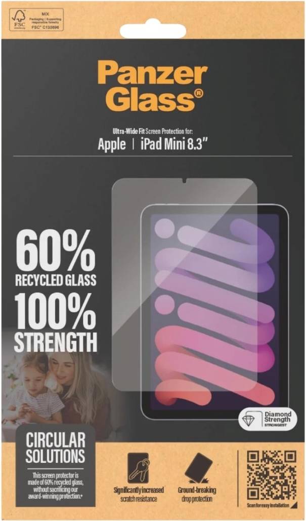 Apple ipad mini 6 PanzerGlass Screen Protector iPad Mini 8.3