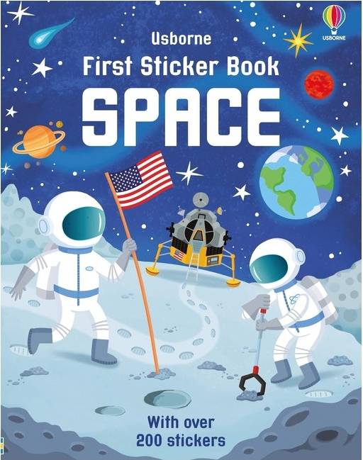 First Sticker Book Space (Paperback)