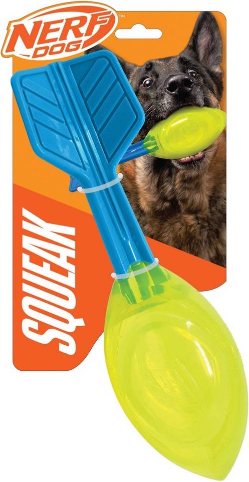 Nerf Squeak Vortex Interactive Throw Fetch Toy