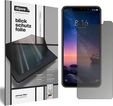 Dipos Redmi Note 6 Pro Privacy Filter Screen Protector