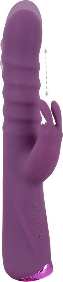 Javida 2 Function Rabbit Vibrator Purple