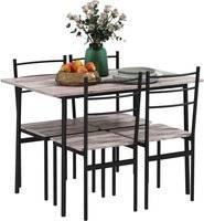 Homcom Space Dining Set 5pcs