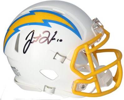 Fanatics Authentic Justin Herbert Autographed Riddell Helmet