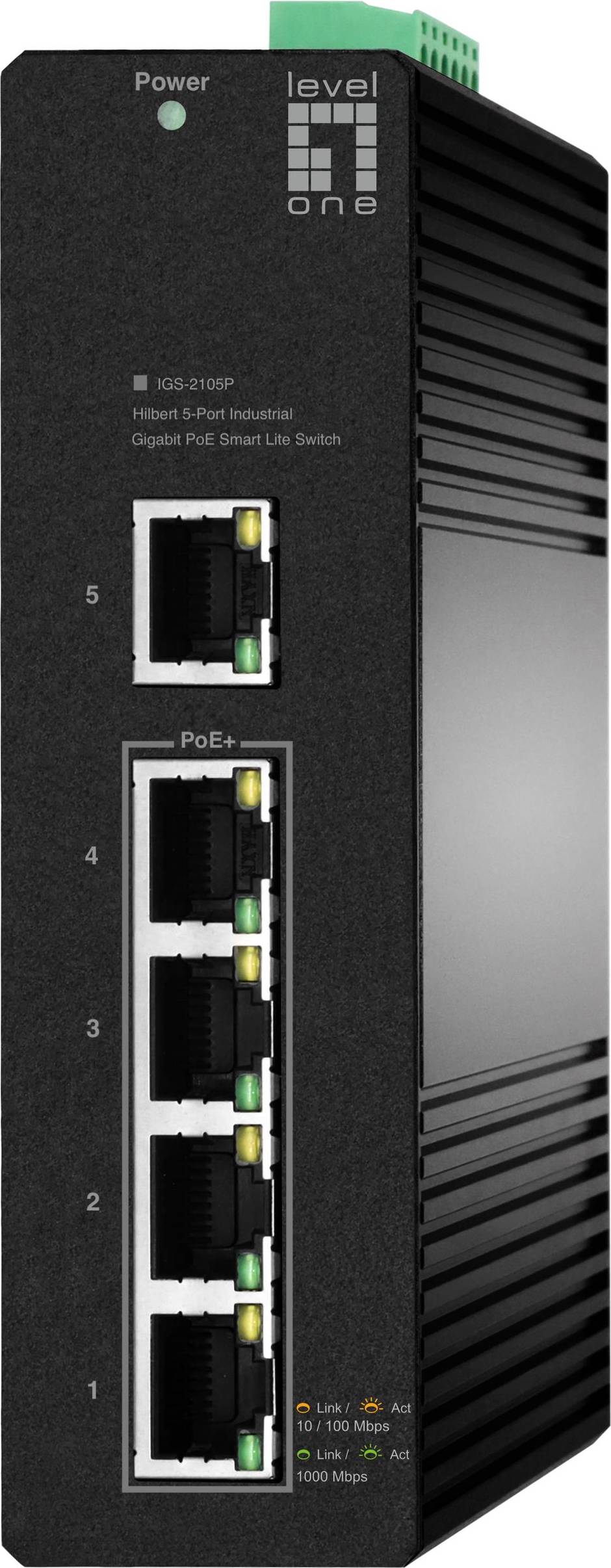 LevelOne Advanced 5-Port PoE Switch