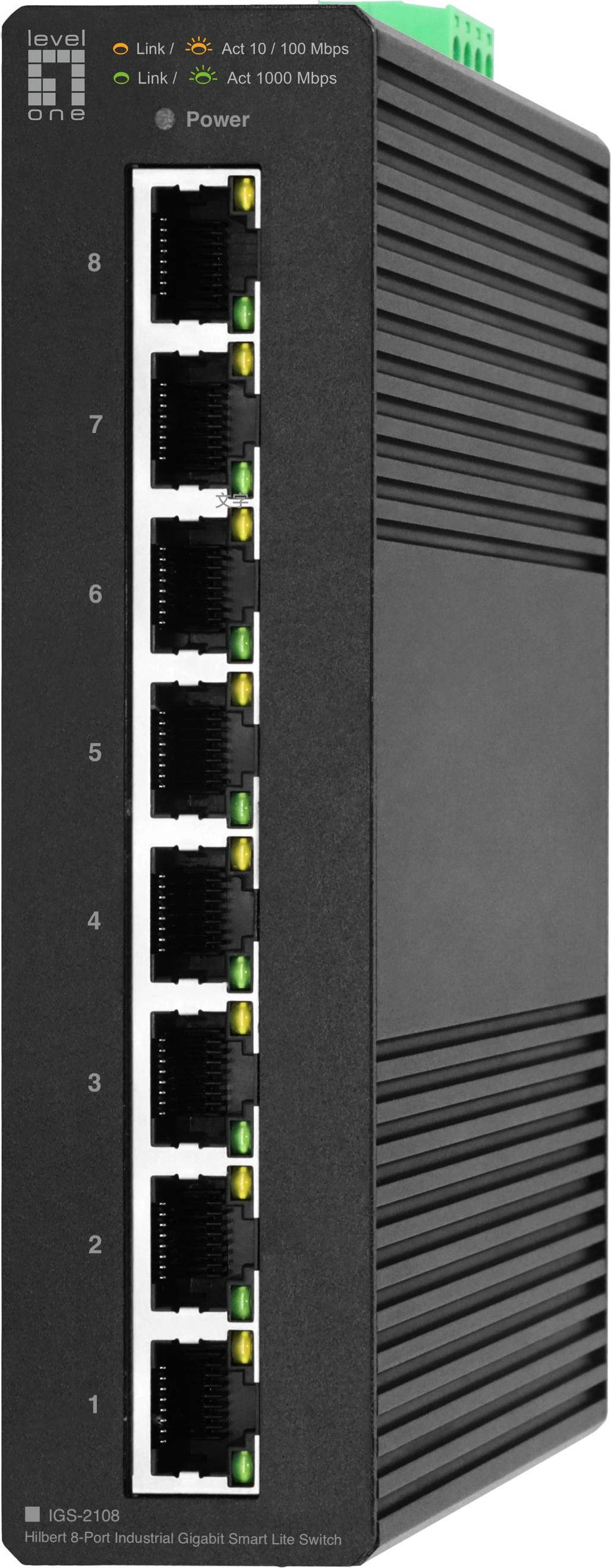 LevelOne IGS-2108 Netværksswitch