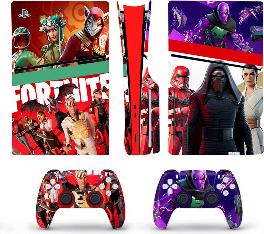Ps5 fortnite 6 PS5 Slim Disc Console Skin Sticker Fortnite