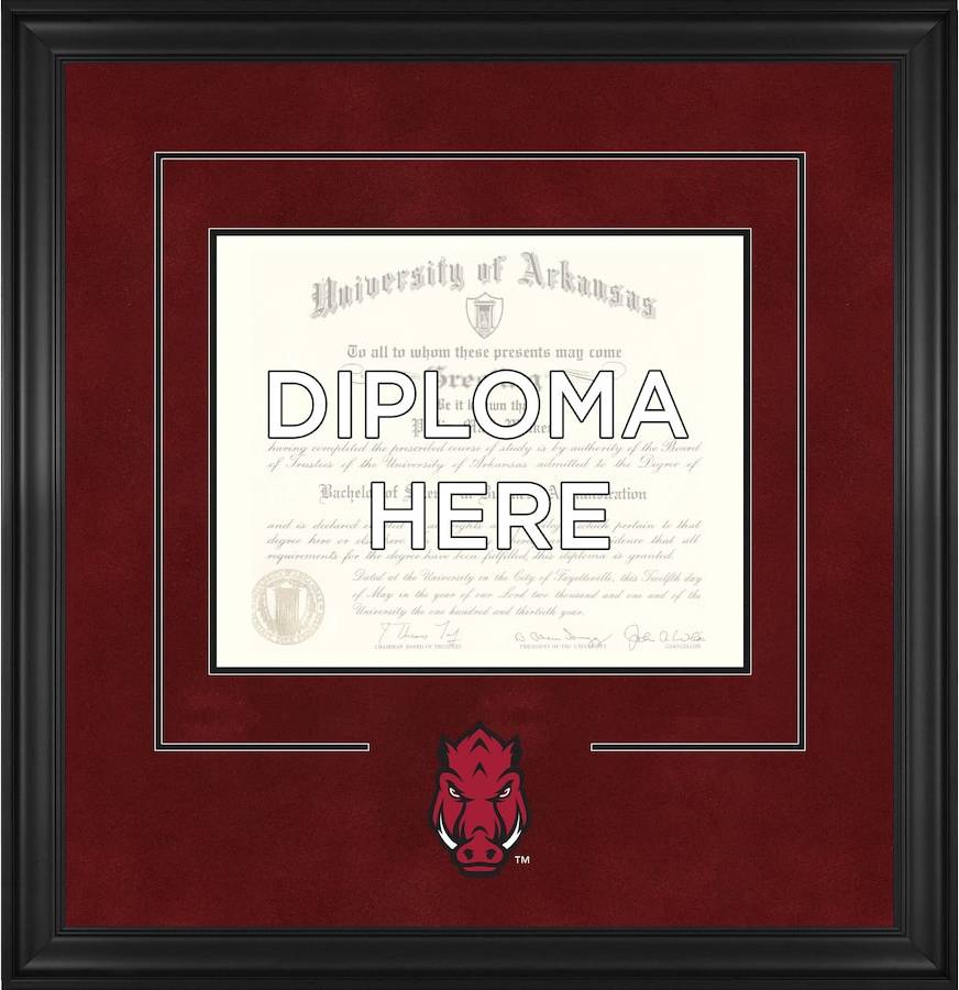 Fanatics Authentic Arkansas Razorbacks Black Photo Frame 55.9x68.6cm