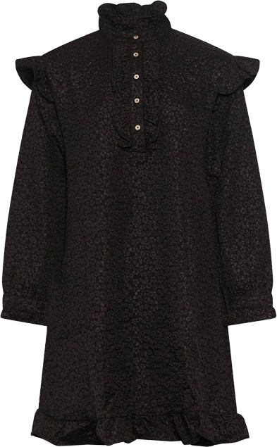 Noella Reno Ruby Ruffle Dress - Black