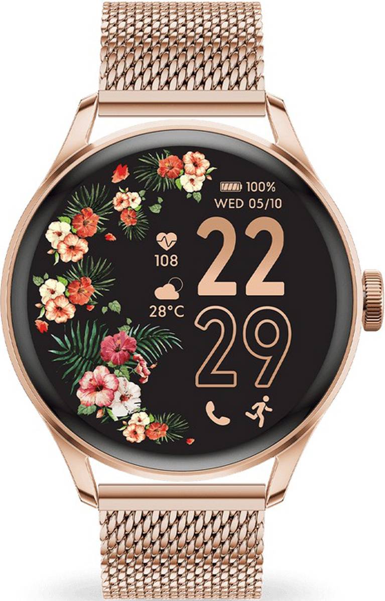 Ice Watch Smart 2.0 Runde Roségold Smartwatch