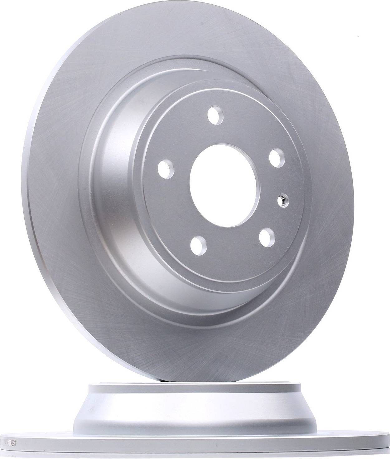 Mapco Brake Disc Rear Axle Coated