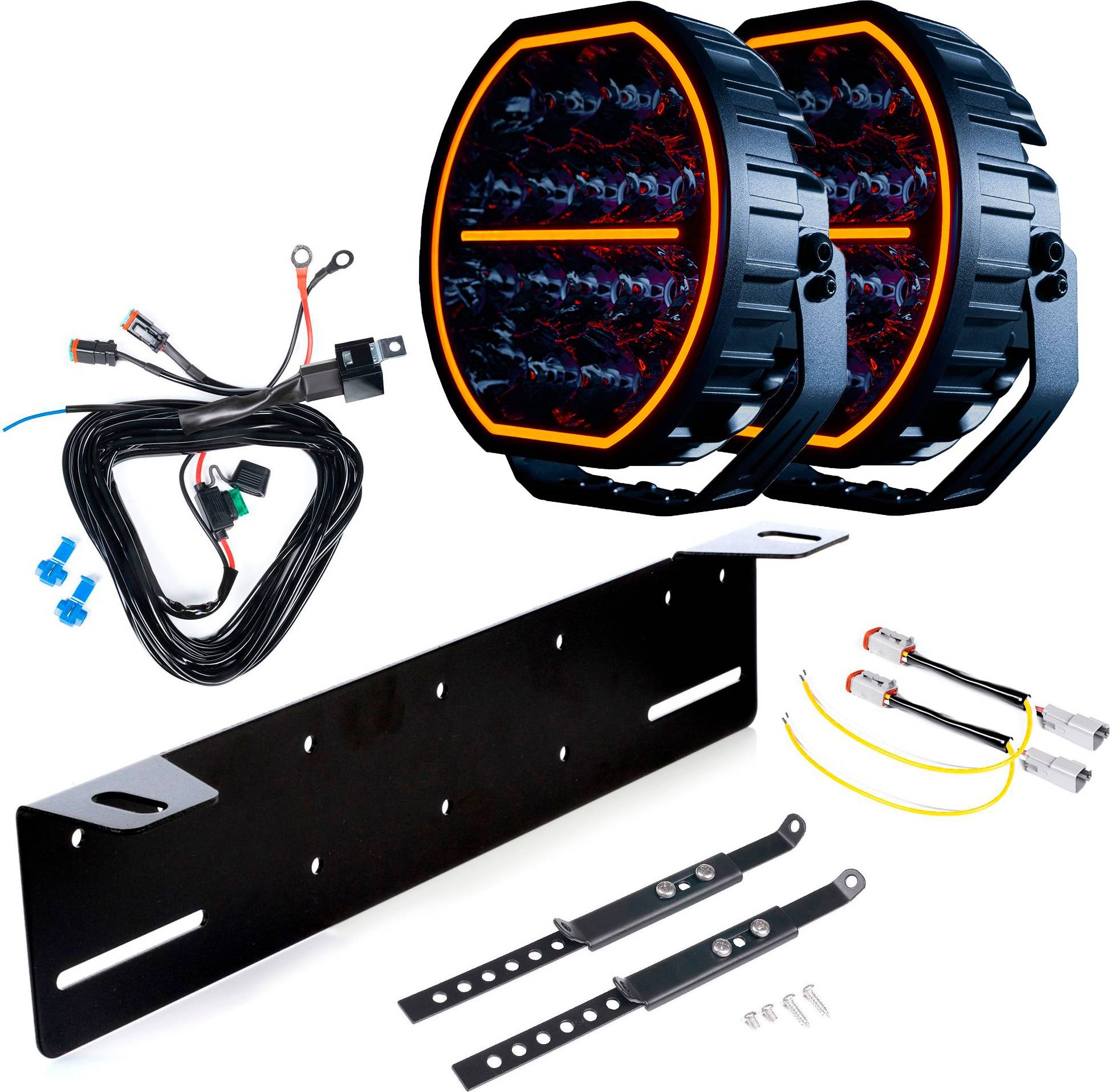 Ekstralys led Strands Big Energy 9 Inch LED Fjernlys