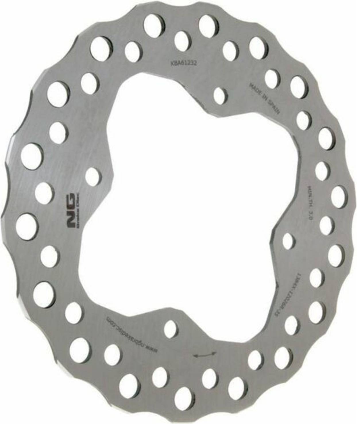 Wave Brake Disc Silver