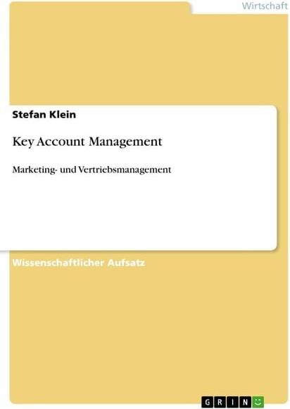 Account Key Account Management