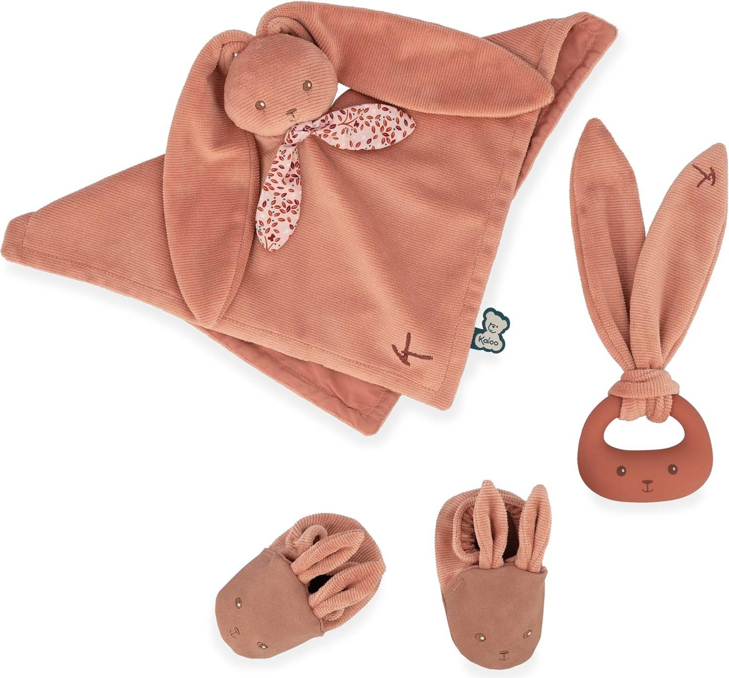 My First Birth Gift Box Teddy Rosa