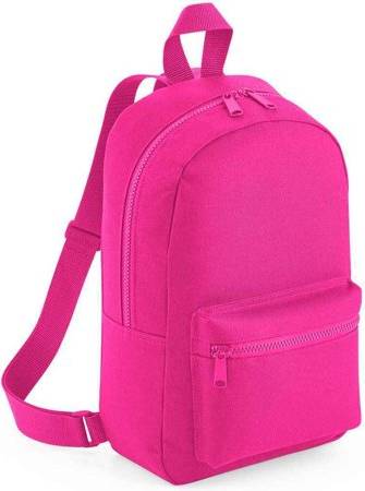 BagBase Essential Fashion Mini Backpack - Fuchsia