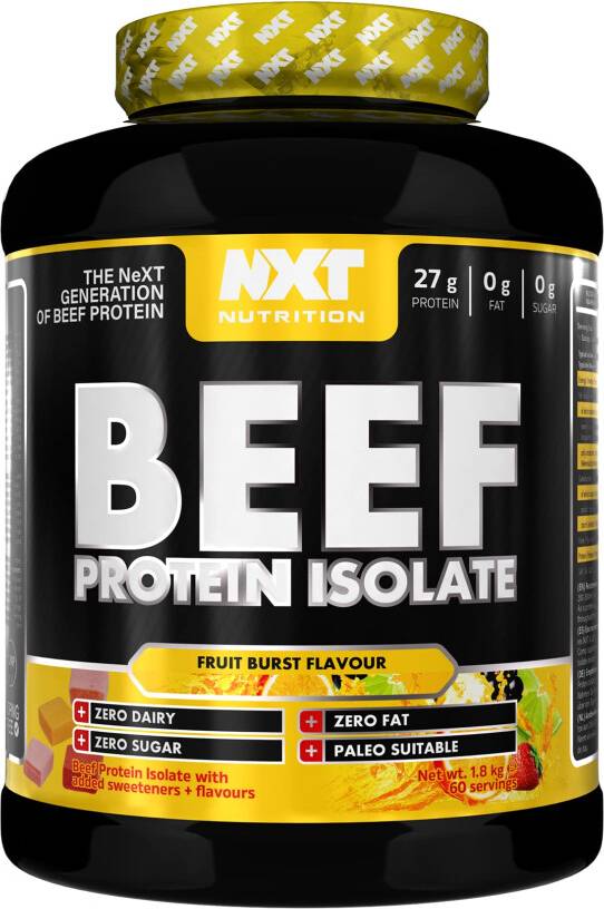 NXT Nutrition Beef Protein Isolate Powder Protein Powder High