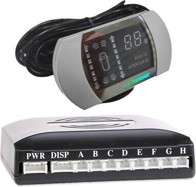 Ridex Parking Assist System Front Rear 8 Pcs