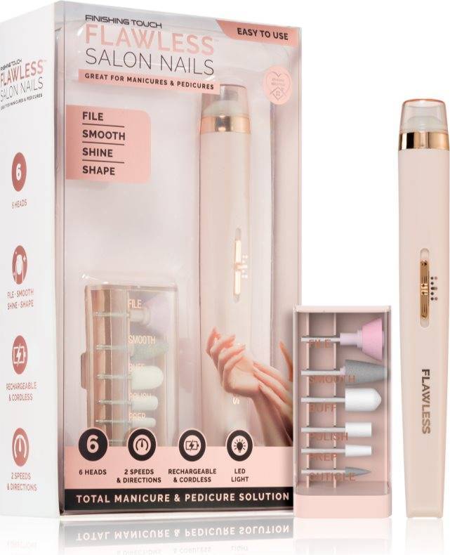 Flawless Finishing Touch Salon Nails Manicure Set