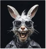 Warren Reed Funky Rabbit Face With Splash Guard