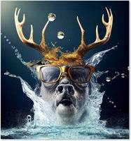 Warren Reed Stag With Kitchen Splash Guard